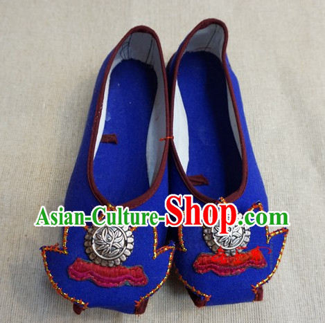 Chinese Tradiitonal Handmade Fabric Shoes