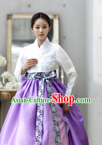 Korean Traditional Ceremonial Suit Complete Set for Women