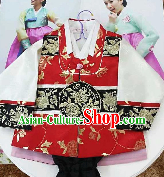 Traditional Korean Kids Clothing Complete Set