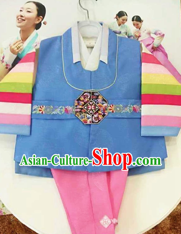 Traditional Korean Kids Clothing Complete Set