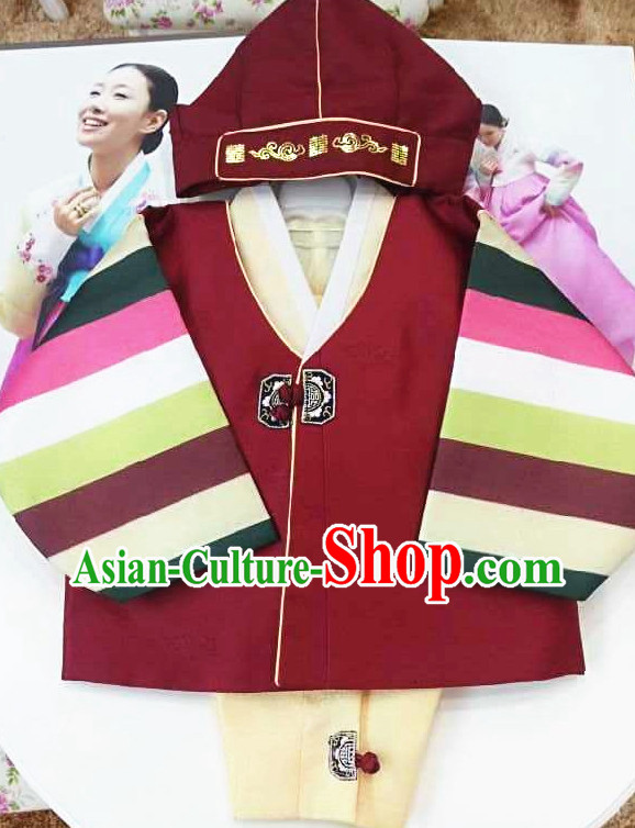 Traditional Korean Fashion Style Kids Clothing Complete Set