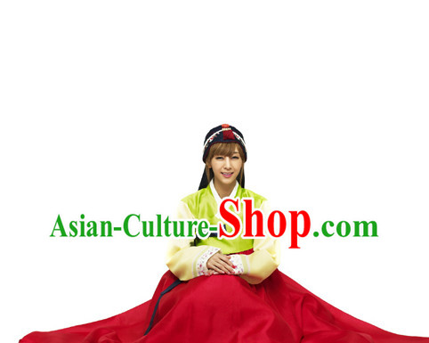 Traditional Korean Fashion Style Girls Adult Clothes Complete Set