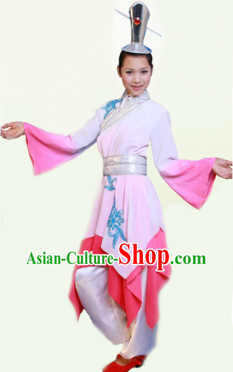 Chinese Hanfu Costumes Dancing Costume Complete Set for Men or Women