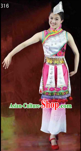 Chinese Ethnic Costumes Complete Set for Women