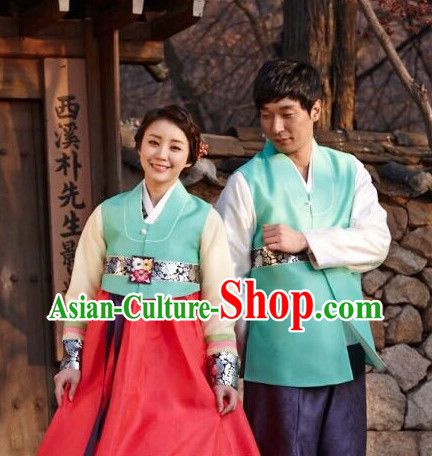 Korean Couple Hanbok Fashion online Apparel Hanbok Costumes Dresses