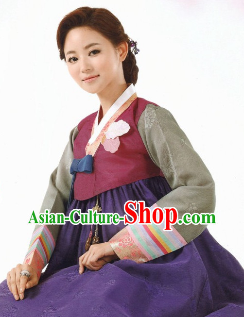 Korean Mother Fashion online Apparel Hanbok Costumes Clothing Complete Set