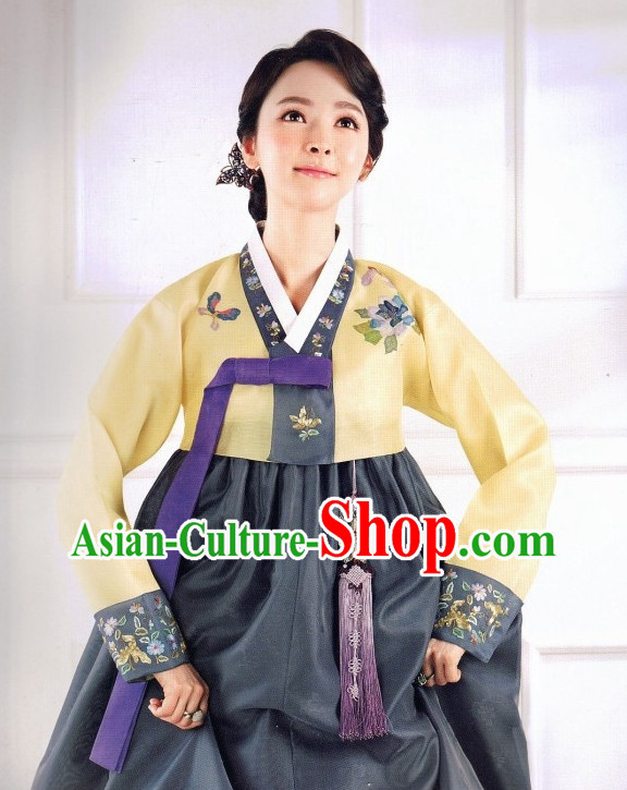 Korean Traditional Clothing Fashion online Hanbok Costumes Dresses for Women