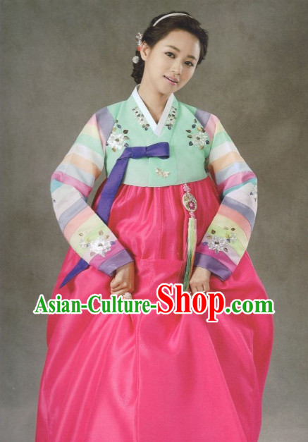 Korean Hanbok Lady Clothing Ladies Fashion Clothes Korean Traditional Dresses