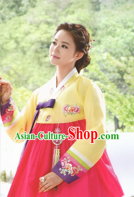 Korean Hanbok Women Clothing Ladies Fashion Clothes Korean Traditional Dresses