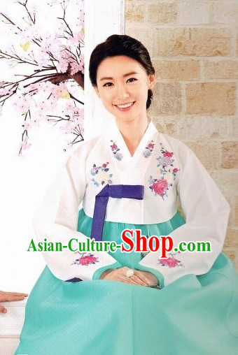 Korean Hanbok Costumes Ladies Fashion Clothes Korean Traditional Dresses