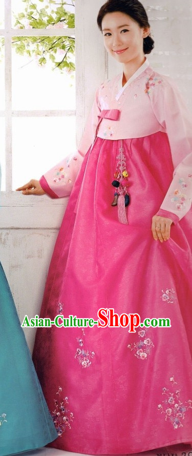 Korean Hanbok Costumes Ladies Fashion Clothes Korean Traditional Dress