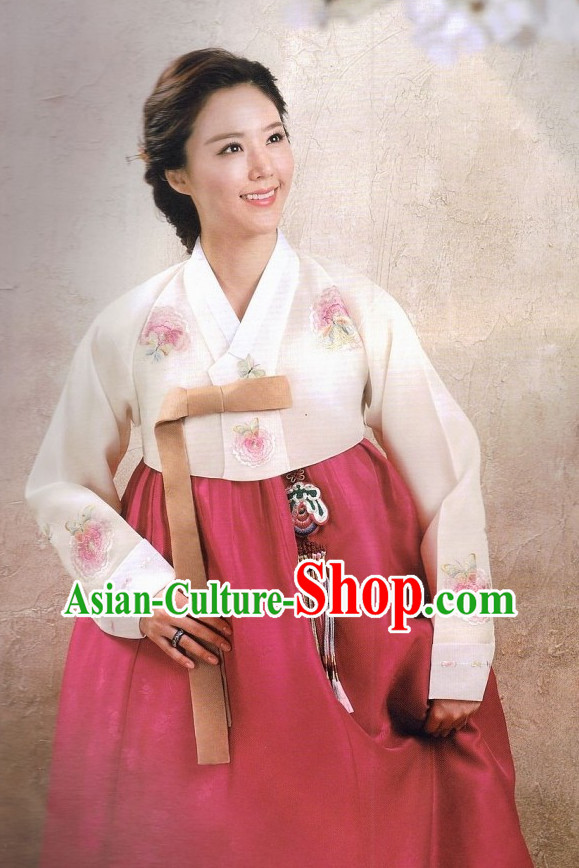 Korean Female National Costumes Traditional Hanbok Clothes online Shopping