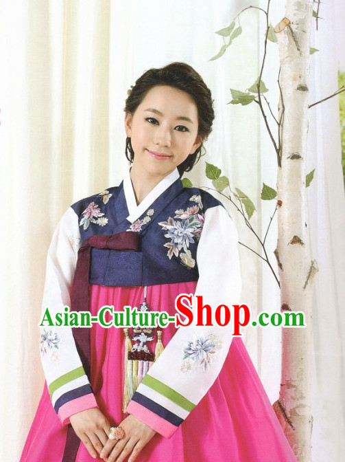 Korean Female National Costumes Traditional Hanbok Clothes online Shopping