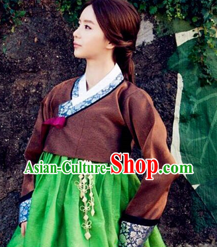 Korean Female National Costumes Traditional Hanbok Clothes online Shopping