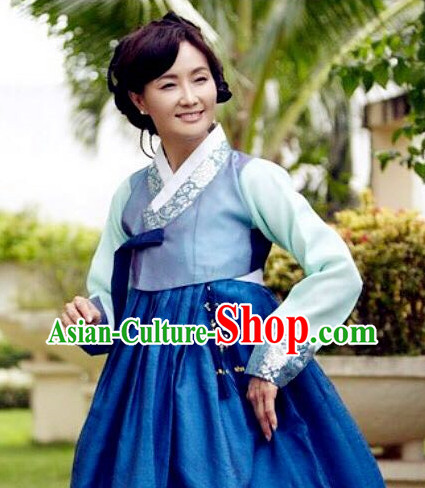 Korean Mother-in-law National Costumes Traditional Hanbok Clothes online Shopping
