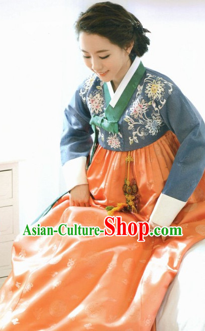 Korean Mother National Costumes Traditional Hanbok Clothes online Shopping for Women