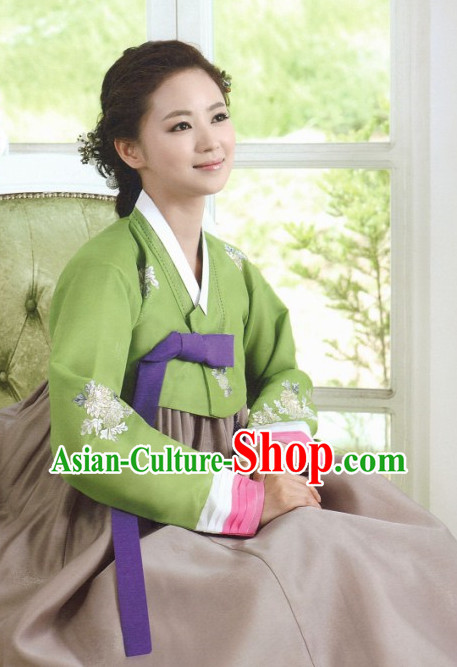 Korean Cusotm Made National Costumes Traditional Hanbok Clothes online Shopping