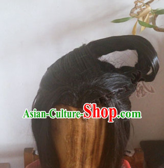 Custom Made According to Your Picture Asian Chinese Ancient Traditional Female Long Wigs