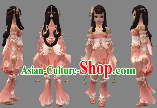 Custom Made According to Your Picture Asian Chinese Ancient Traditional Female Long Wigs