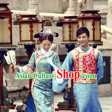 Chinese Lovers Mandarin Dress 2 Sets