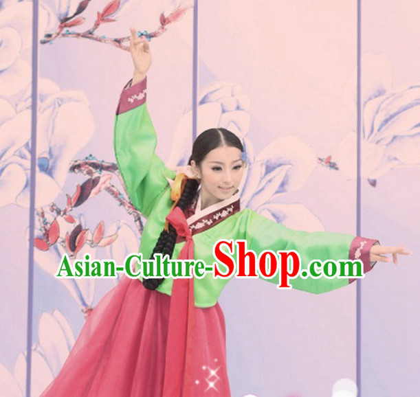 Korean Traditional Dancing Costumes for Girls