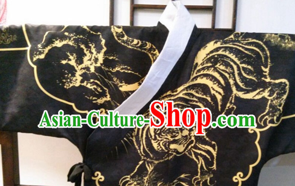 Chinese Traditional Clothing Chinese Ancient Tiger Costume for Men