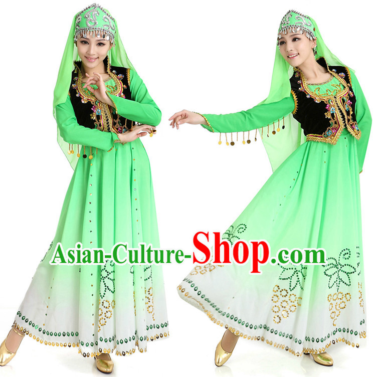 Chinese Traditional Xinjiang Discount Dance Dostumes Discount Dance Supply for Women