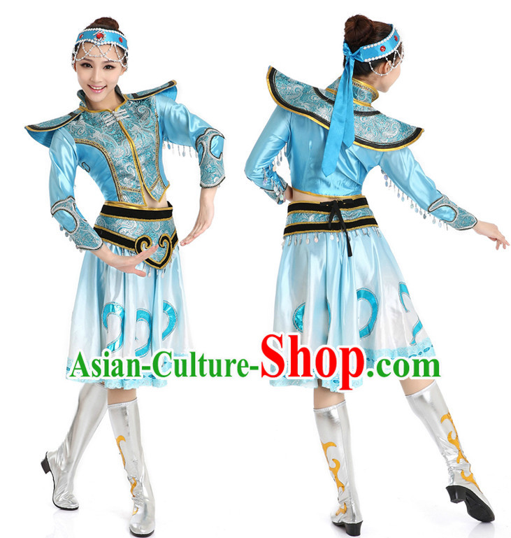 Chinese Traditional Mongolian Discount Dance Dostumes Discount Dance Supply for Women