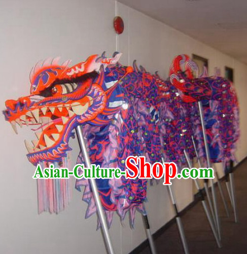 Handmade Luminous Grand Opening Professional Competition and Festival Celebration Dragon Costumes Complete Set