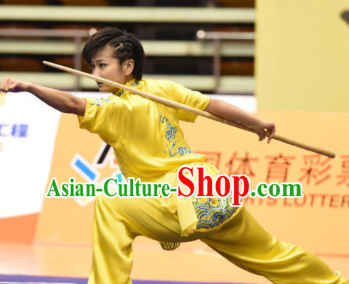 Top Kung Fu Stick Uniforms Kungfu Training Uniform Kung Fu Clothing Kung Fu Movies Costumes Wing Chun Costume Shaolin Martial Arts Clothes for Women