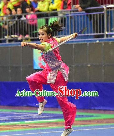 Top Chinese Kung Fu Sword Uniforms Kungfu Uniform Martial Arts Competition Costumes for Women