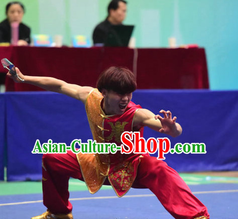 Top Chinese Southern Fist Wu Shu Kung Fu Sword Uniforms Kungfu Uniform Martial Arts Competition Costumes for Men