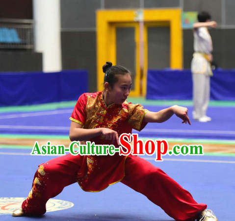 Top Chinese Kungfu kung Fu Costume Kung Fu Combat Costumes Wing Chun Karate Uniform Kung Fu Competition Suit Martial Arts Costumes