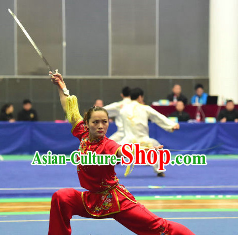 Top Chinese Kungfu kung Fu Costume Kung Fu Combat Costumes Wing Chun Karate Uniform Kung Fu Competition Suit Martial Arts Costumes