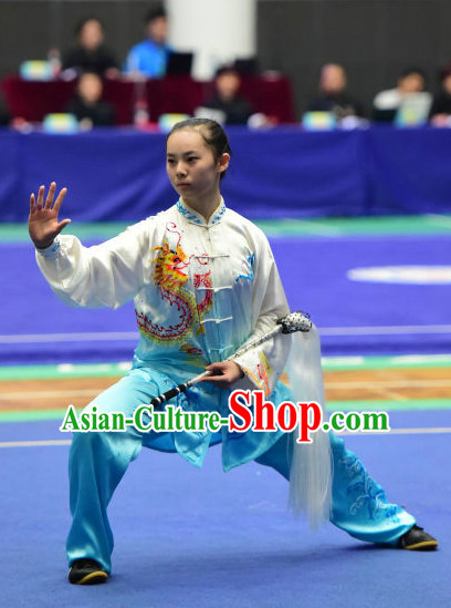 Top Embroidered Tai Chi Taijiquan Aikido Chikung Tichi Quigong Chigong Thaichi Pants Tai Chi Fan Tai Chi Quan Onitsuka Tiger Tai Chi Competition Costumes Uniforms