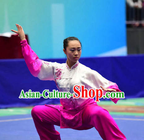 Top Embroidered Tai Chi Taijiquan Aikido Chikung Tichi Quigong Chigong Thaichi Pants Tai Chi Fan Tai Chi Quan Onitsuka Tiger Tai Chi Competition Costumes Uniforms