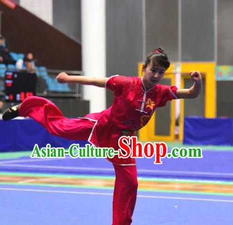 Top Chinese Xingyi Quan Hsing I Hsing Yi Hsing I Chuan Hsing I Forms Hsing Yi Training Kung Fu Uniforms Costumes Competition Suit for Women