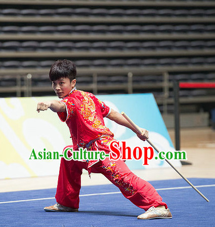 Top Chinese Kung Fu Stick Wooden Dummy Hung Gar Taekwondo Gear Taekwondo Equipment Kung Fu Moves Chinese Kungfu Costume Wing Chun Costumes Competition Uniforms