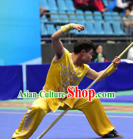 Top Chinese Monkey Boxing Kung Fu Stick Wooden Dummy Hung Gar Taekwondo Gear Taekwondo Equipment Kung Fu Moves Chinese Kungfu Costume Wing Chun Costumes Competition Uniforms