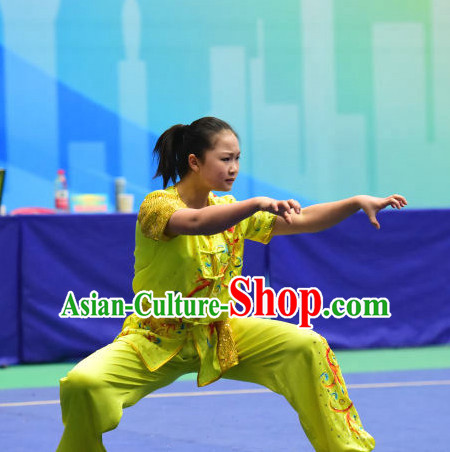 Top Chinese Eagle Claw Boxing or Eagle Claw Fist Uniforms Kung Fu Costumes Martial Arts Suits Competition Uniform