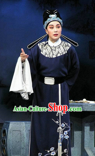 Chinese Classical Opera Costumes Long Sleeve Dance Costume Dance Supply Dance Apparel Theatrical Costumes Complete Set for Men