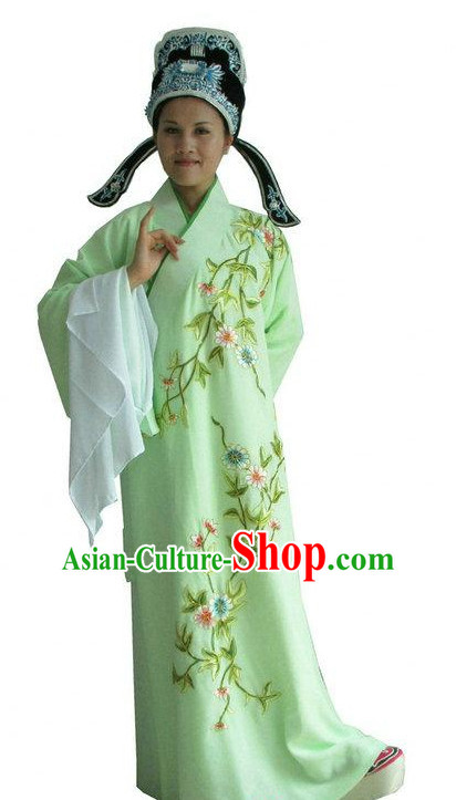 Chinese Opera Costumes Long Sleeve Dance Costume Dance Supply Dance Apparel Theatrical Costumes Complete Set for Women