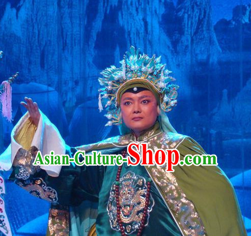 Chinese Classical Beijing Opera Mandarin Pantaloon Hat