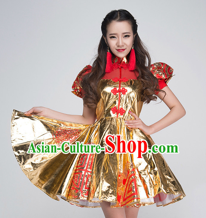 Chinese Professional Drummer Player Competition Dance Costumes for Women