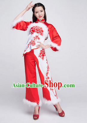 Chinese Classical Girls Dancewear Dance Costumes for Competition