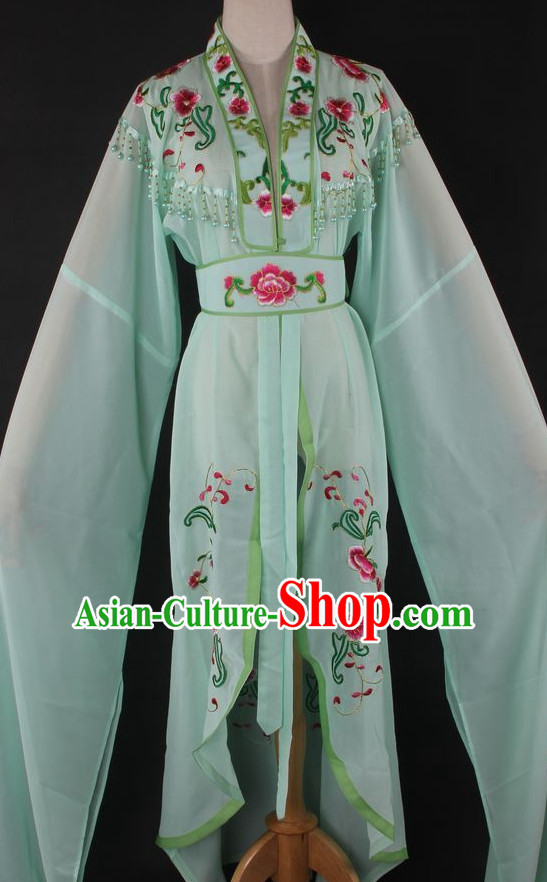 Chinese Culture Chinese Opera Costumes Chinese Cantonese Opera Beijing Opera Costumes Hua Tan Long Sleeves Costumes for Women