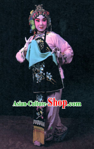 Chinese Culture Chinese Opera Costumes Chinese Cantonese Opera Beijing Opera Costumes Girl Dancewear Costumes