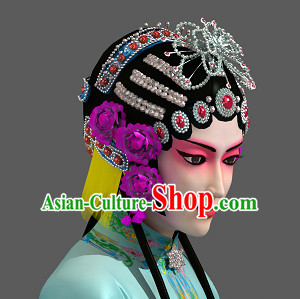 Professional Chinese Opera Hair Accessories Set