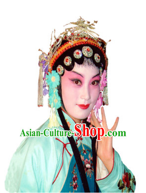 Professional Chinese Opera Hua Tan Hair Accessories Set