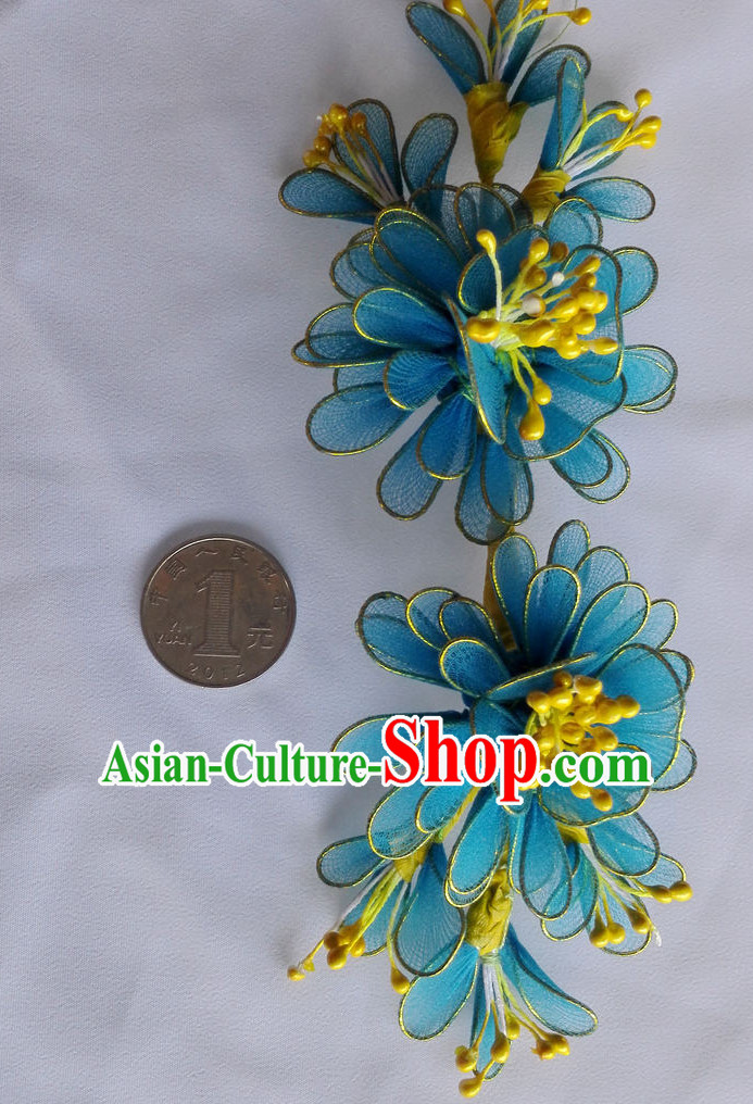 Professional Chinese Hua Tan Opera Hair Accessories